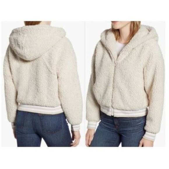 Lou & Grey Jackets & Blazers - Lou & Grey | Women's Frida Faux Fur Hooded Jacket - Size XS